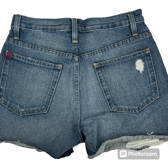 BDG Urban Outfitters high rise distressed denim shorts-Size 27 - Picture 2 of 3